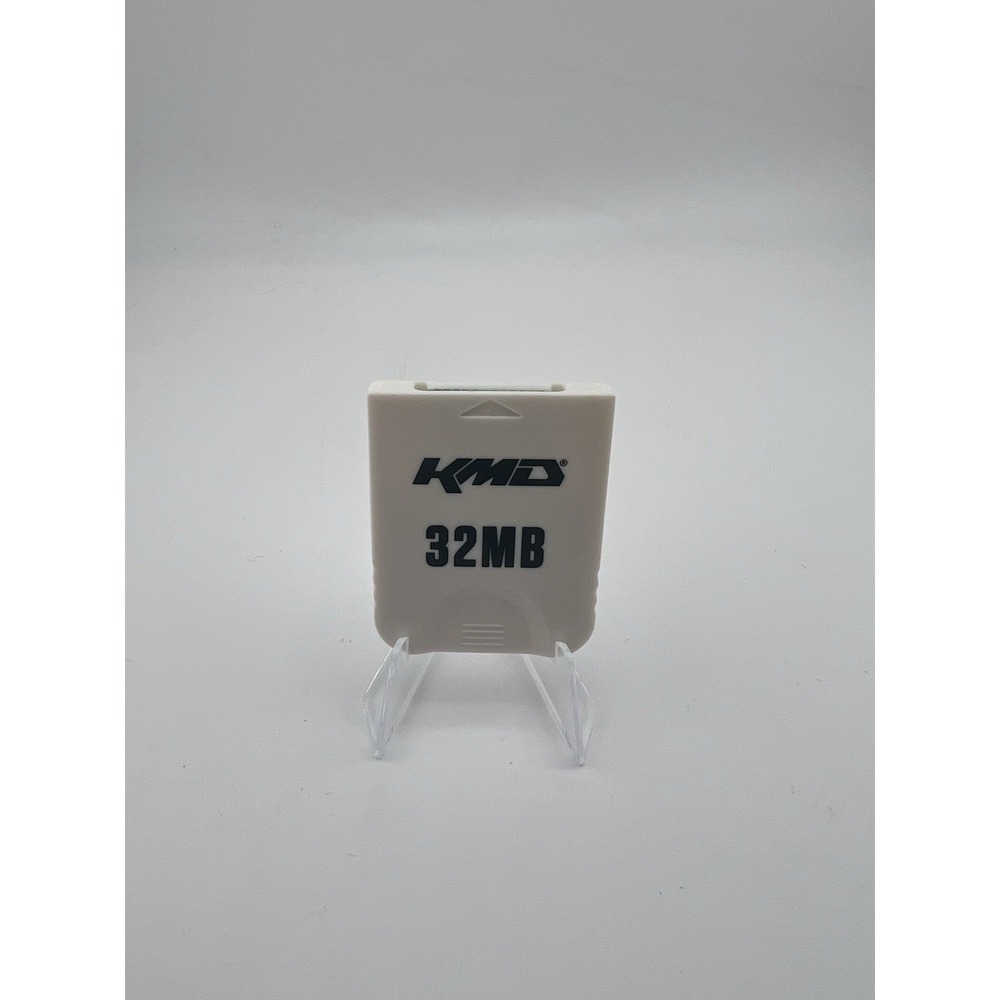 Nintendo Gamecube Console 32 MB Memory Card (white color)‎ Tested
